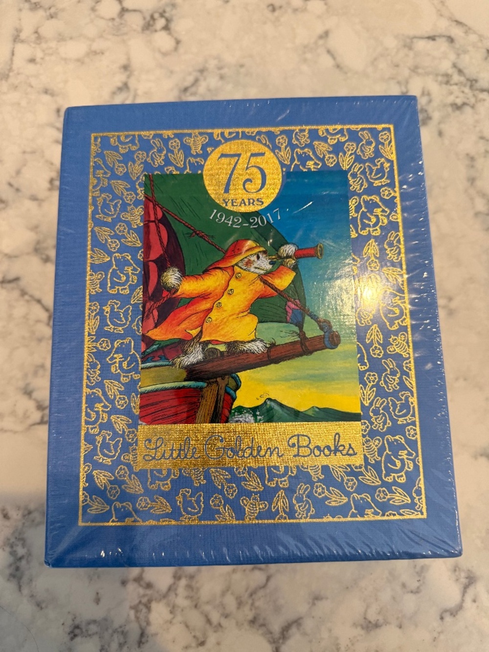 NIB Little Golden Books 75th Anniversary Box Set - Blue